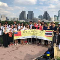 2019年8月18-25日，师生率团至泰国曼谷泰国农业大学建筑学院进行交流暨移地教学工作坊。